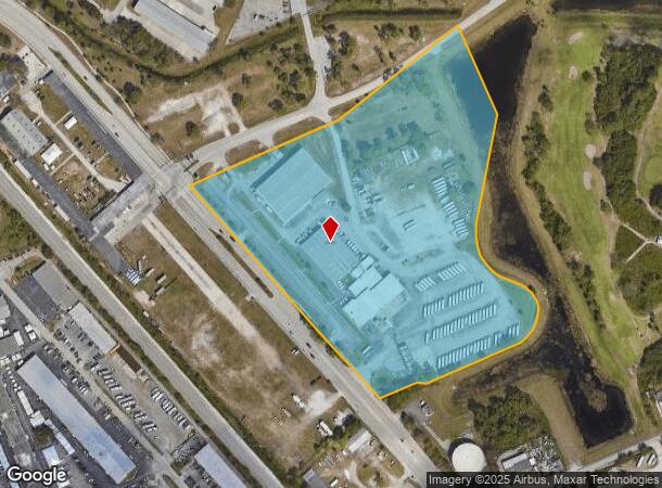 2845 Se Dixie Hwy, Stuart, FL Parcel Map