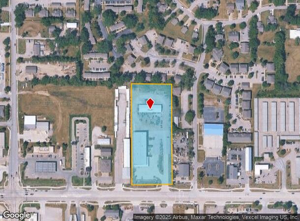 1110 E 23Rd St, Lawrence, KS Parcel Map