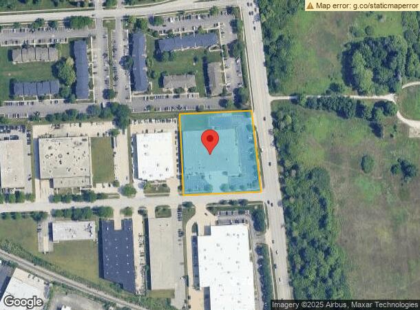  598 Mitchell Rd, Glendale Heights, IL Parcel Map