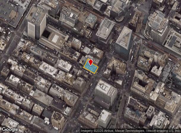 205 W 40Th St, New York, NY Parcel Map
