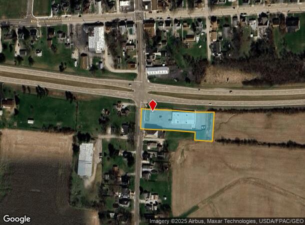  114 S Urbana St, South Vienna, OH Parcel Map