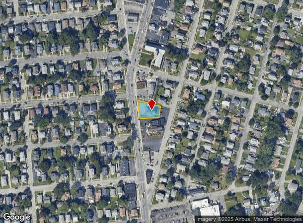  496 Pontiac Ave, Cranston, RI Parcel Map