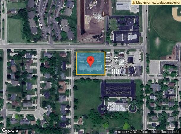  201 W Harrison St, Harvard, IL Parcel Map