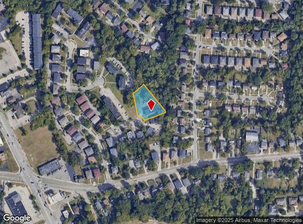  2602 Chesterfield Ct, Cincinnati, OH Parcel Map