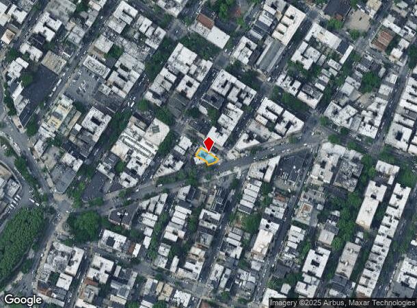 632 E 186Th St, Bronx, NY Parcel Map