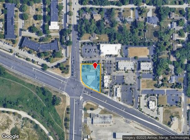  2501 N Meacham Rd, Rolling Meadows, IL Parcel Map