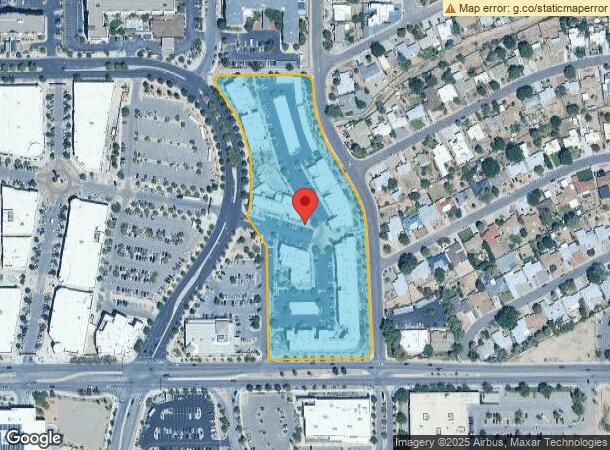  2222 Uptown Loop Ne, Albuquerque, NM Parcel Map