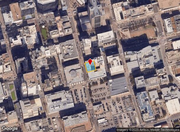  1700 Commerce St, Dallas, TX Parcel Map