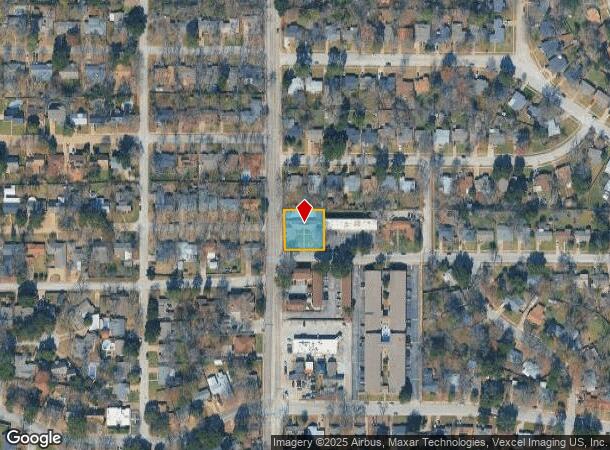 1511 W Lovers Ln, Arlington, TX Parcel Map