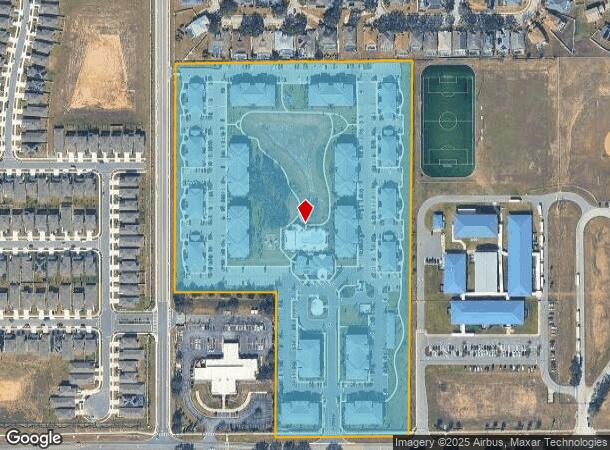 1105 Park Ln, Davenport, FL Parcel Map