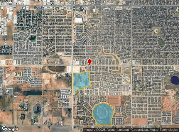  11008 Milwaukee Ave, Lubbock, TX Parcel Map