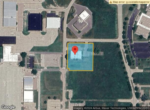  2600 Voyager Ave, Sioux City, IA Parcel Map