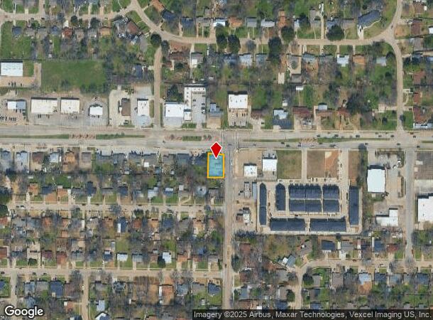  1832 E Abram St, Arlington, TX Parcel Map