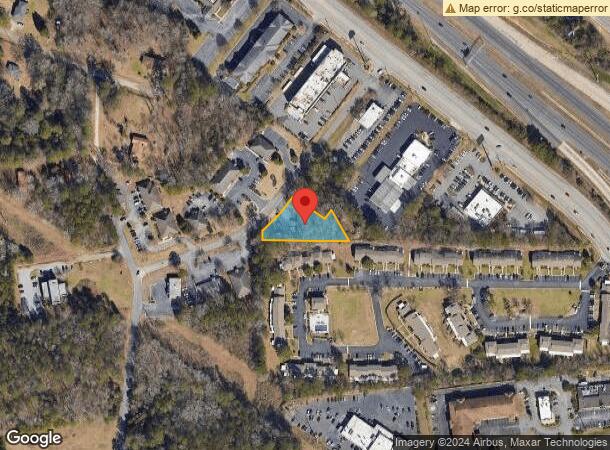  121 N Crest Blvd, Macon, GA Parcel Map