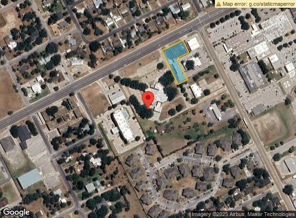  1402 E Houston St, Beeville, TX Parcel Map