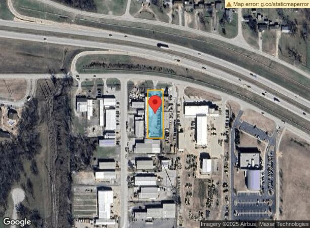  1108 W Wekiwa Rd, Sand Springs, OK Parcel Map