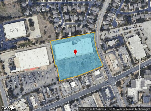  5219 De Zavala Rd, San Antonio, TX Parcel Map