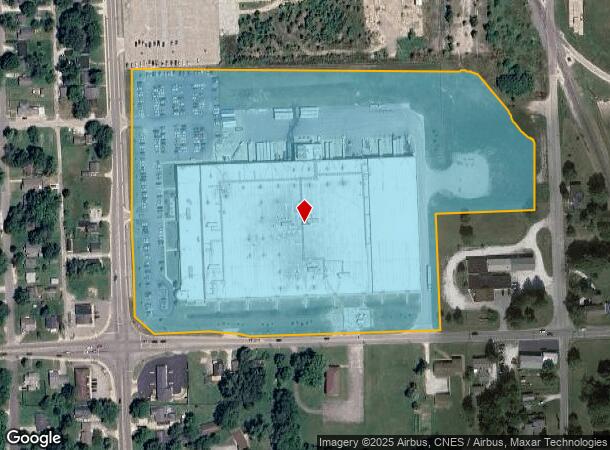 3701 S Adams St, Marion, IN Parcel Map