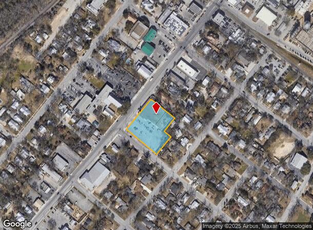  559 W San Antonio St, New Braunfels, TX Parcel Map