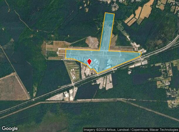  5164 W Military Hwy, Chesapeake, VA Parcel Map