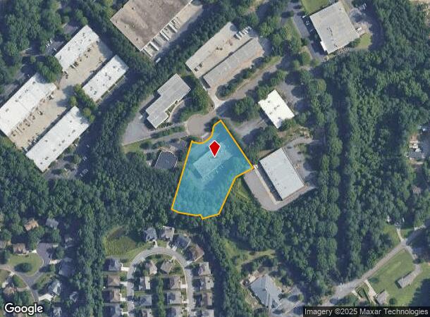  6835 Meadowridge Ct, Alpharetta, GA Parcel Map