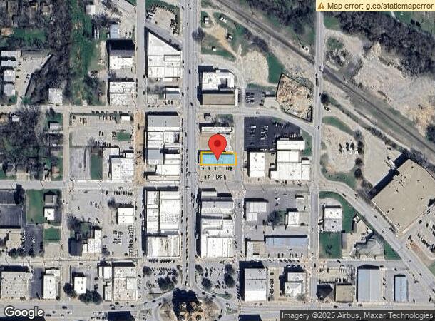  208 N Main St, Weatherford, TX Parcel Map