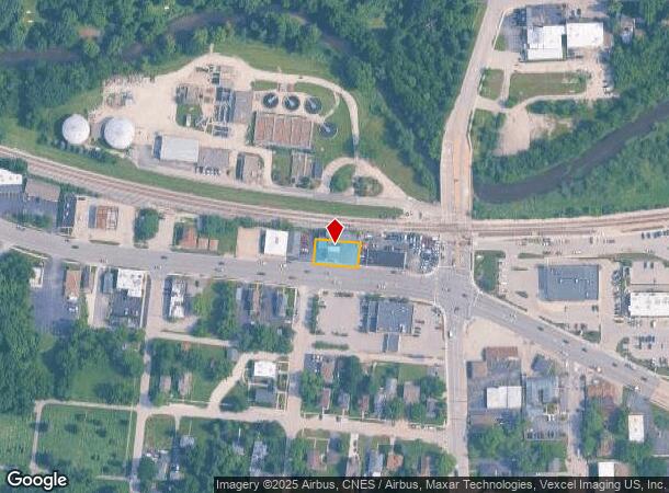  125 W Maple St, New Lenox, IL Parcel Map
