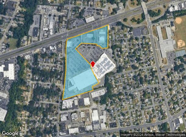  1101 Sunrise Hwy, Copiague, NY Parcel Map