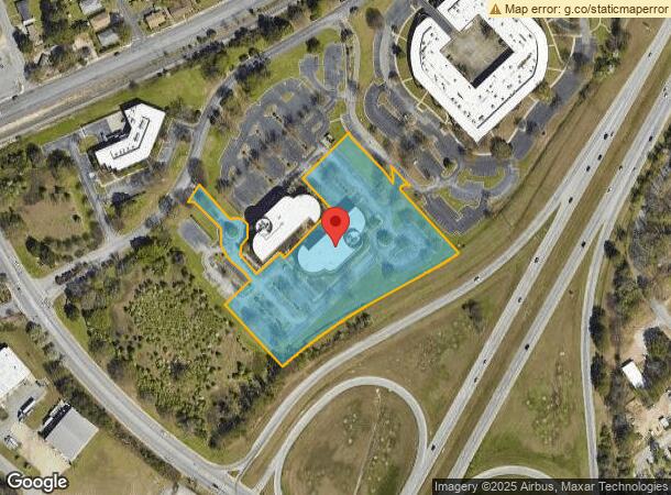  202 Arbor Lake Dr, Columbia, SC Parcel Map