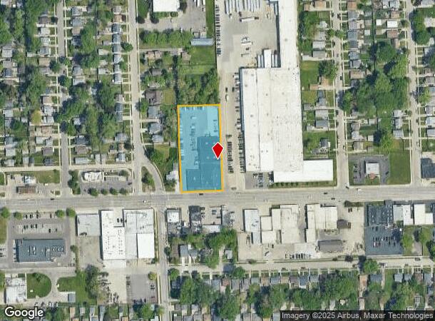 1451 E 9 Mile Rd, Hazel Park, MI Parcel Map
