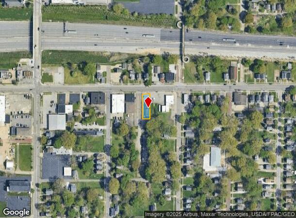  324 E South St, Akron, OH Parcel Map