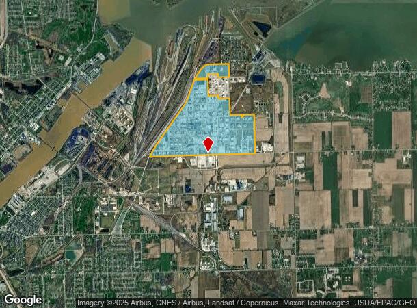 4001 Cedar Point Rd, Oregon, OH Parcel Map