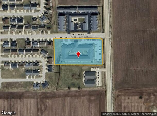 220 Field Crossing Dr, Highland, IL Parcel Map