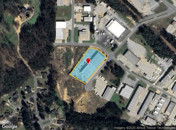 5424 Metro Park Dr, Tuscaloosa, AL Parcel Map