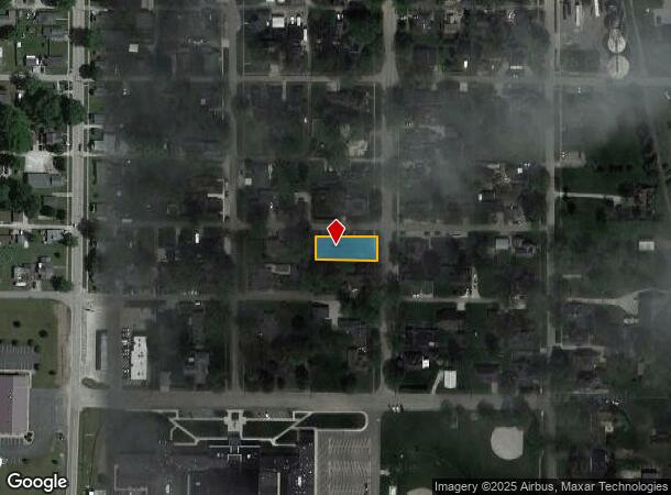 101 W Washington St, Thorntown, IN Parcel Map