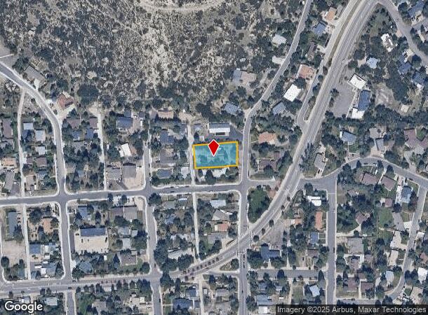  607 N Gilbert St, Castle Rock, CO Parcel Map