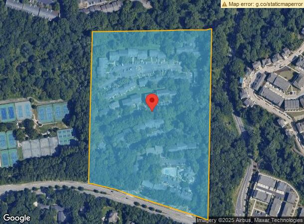  550 Abernathy Rd, Atlanta, GA Parcel Map