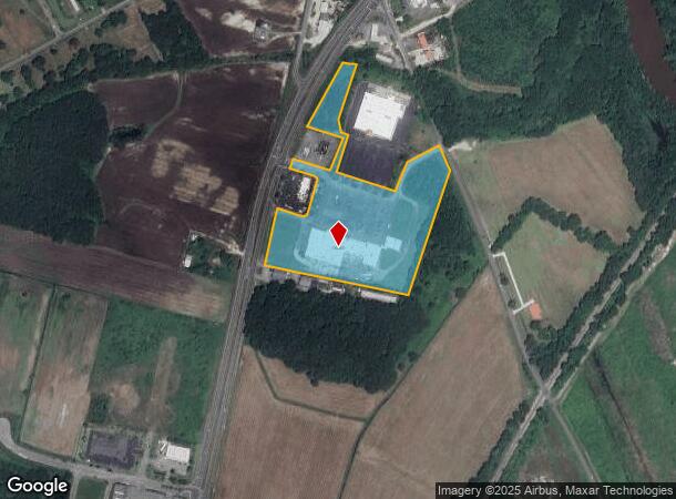 117 S Us Hwy, Dudley, NC Parcel Map