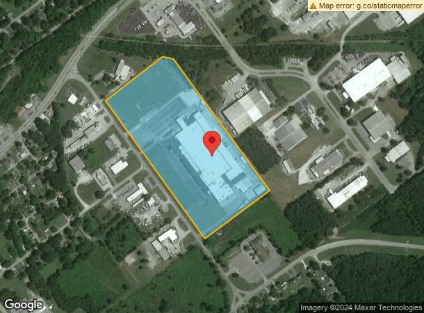  201 Mitchell Blvd, Tullahoma, TN Parcel Map