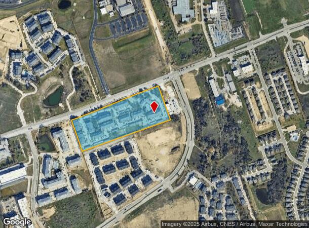 600 Westinghouse Rd, Georgetown, TX Parcel Map