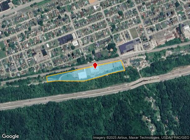 1111 James River Rd, Huntington, WV Parcel Map