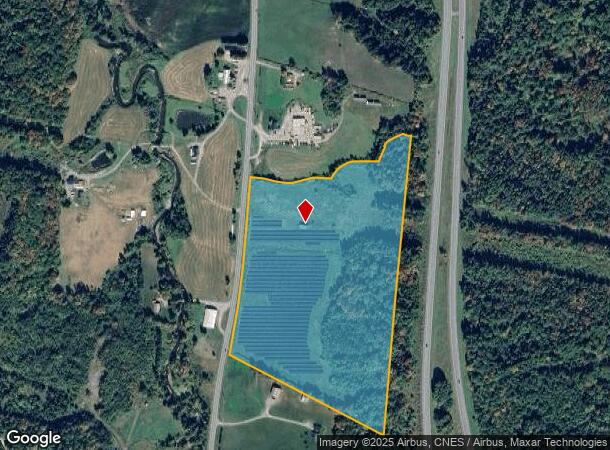 1603 Glover Rd, Barton, VT Parcel Map