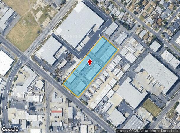  13001 Los Nietos Rd, Santa Fe Springs, CA Parcel Map