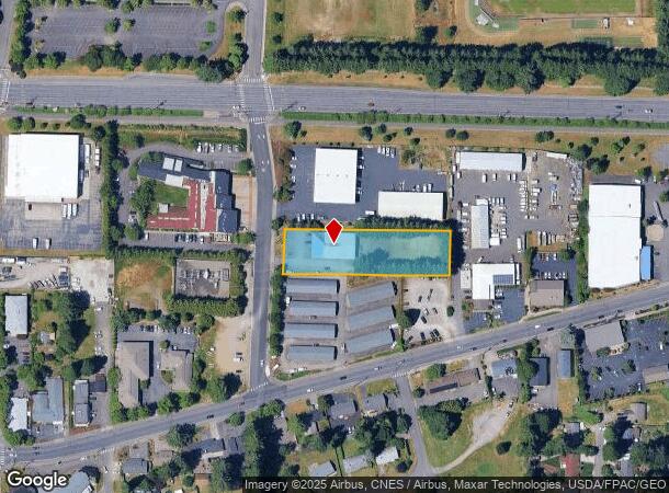 1210 Franz St Se, Lacey, WA Parcel Map
