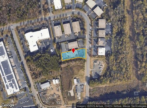  1325 Center Park Dr, Charlotte, NC Parcel Map