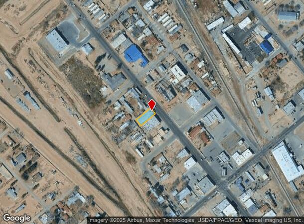 218 W Main St, Fabens, TX Parcel Map