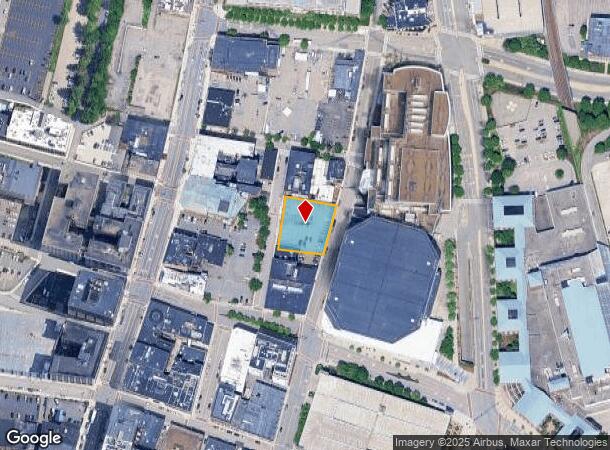  142 Commercial St, Worcester, MA Parcel Map