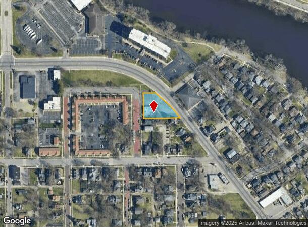  602 Lwe, South Bend, IN Parcel Map