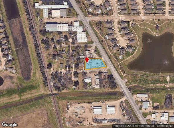 3012 S Main St, Pearland, TX Parcel Map