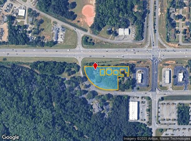  100 Corporate Pointe, Warner Robins, GA Parcel Map